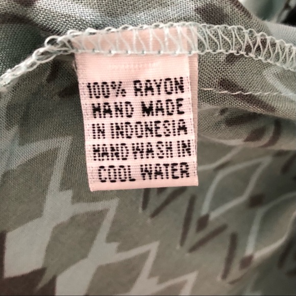 Fringe Hem Kimono, Handmade in Indonesia - Picture 7 of 9